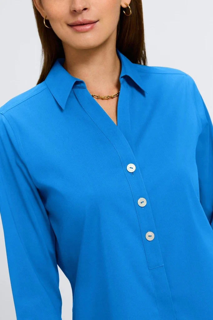 Pamela No Iron Stretch 3/4 Sleeve Tunic - Image 21