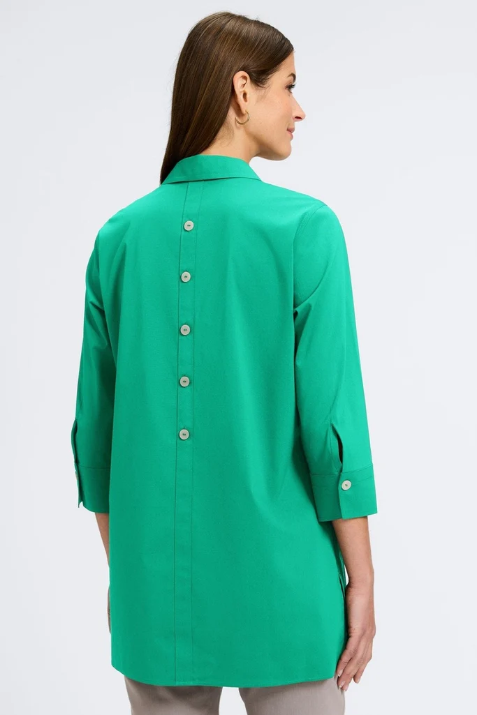 Pamela No Iron Stretch 3/4 Sleeve Tunic - Image 26