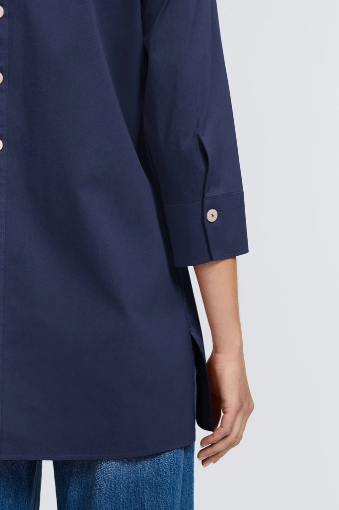 Pamela No Iron Stretch 3/4 Sleeve Tunic - Image 3