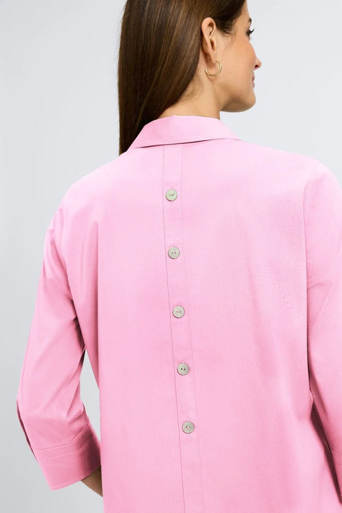 Pamela No Iron Stretch 3/4 Sleeve Tunic - Image 32