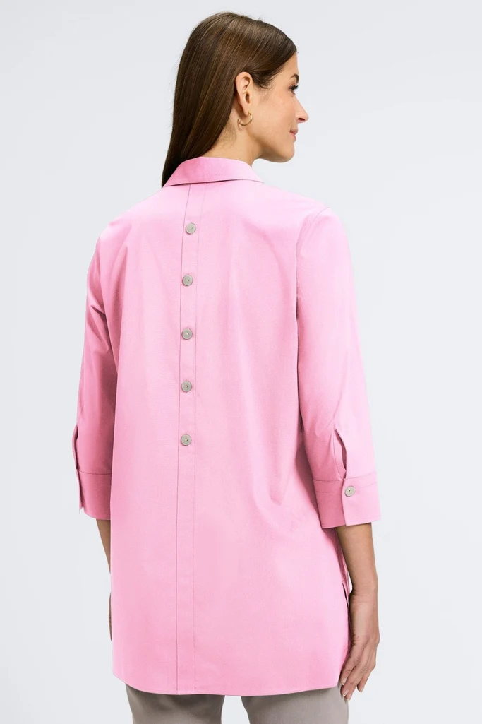 Pamela No Iron Stretch 3/4 Sleeve Tunic - Image 33