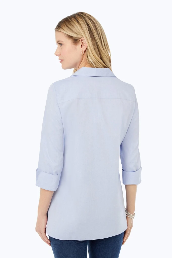 Pandora No Iron Pinpoint 3/4 Sleeve Tunic - Image 13