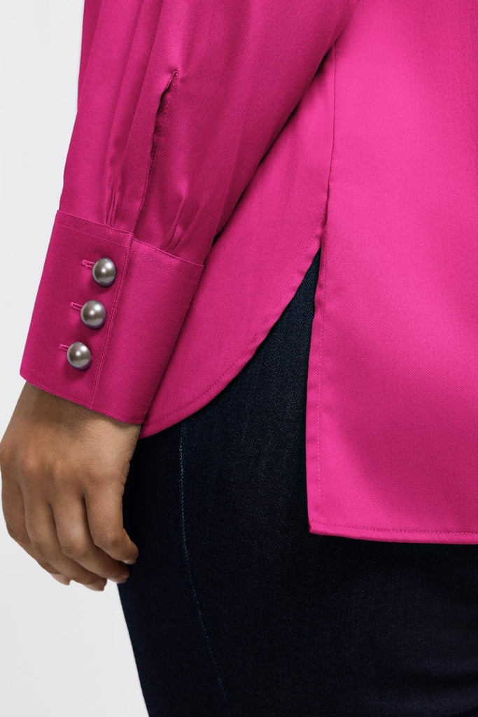 Pearl Plus Stretch Matte Sateen Long Sleeve Shirt - Image 8