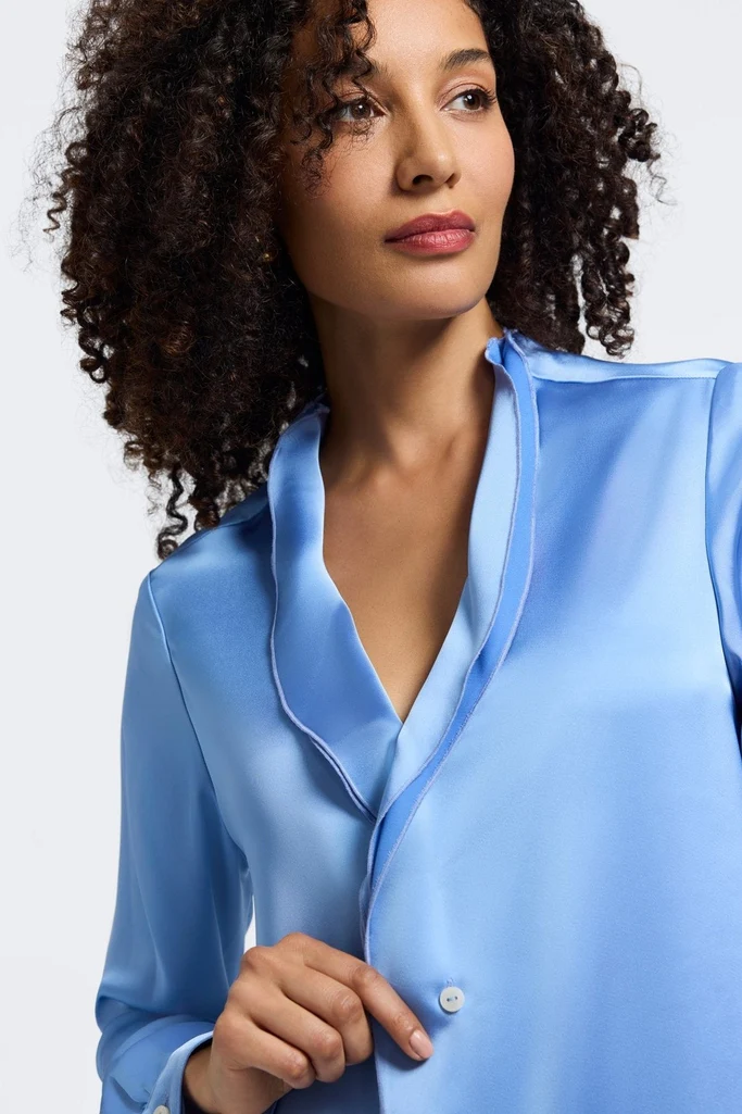Rosalie Beyond Silk Long Sleeve Shirt - Image 10