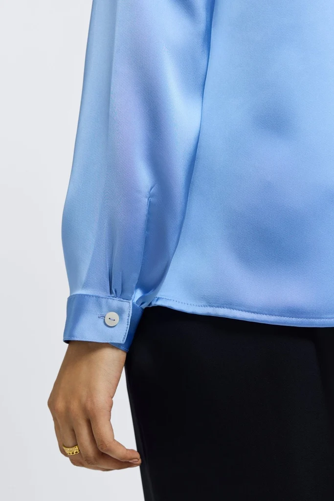 Rosalie Beyond Silk Long Sleeve Shirt - Image 11