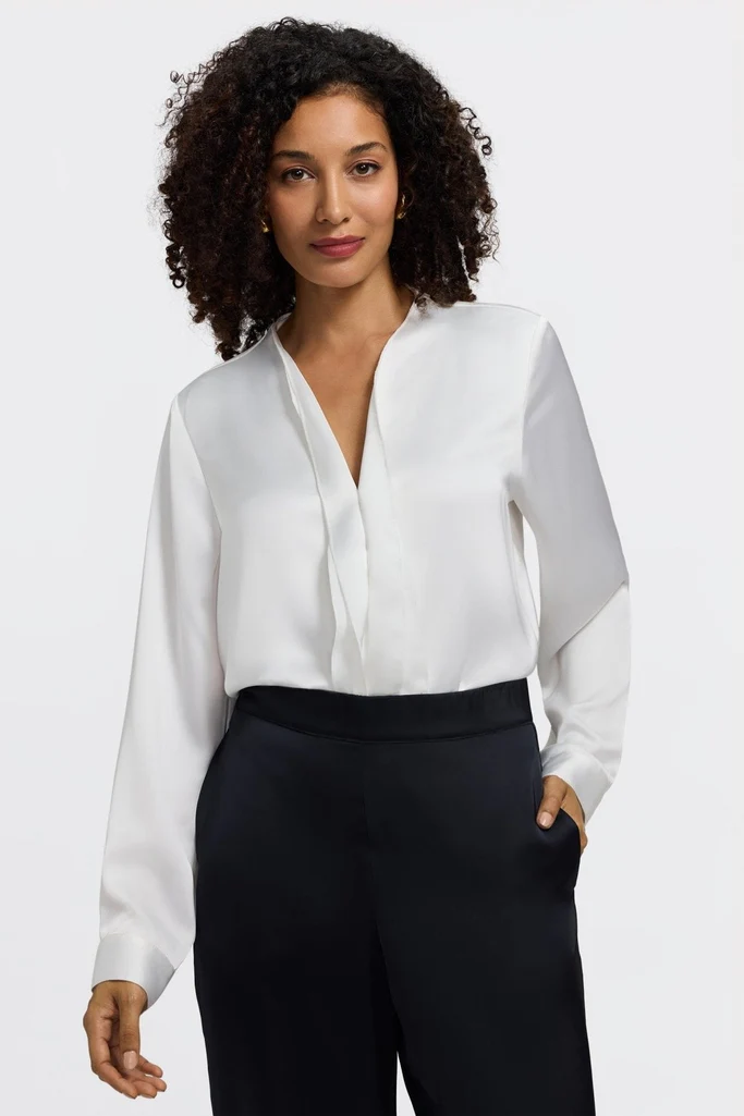 Rosalie Beyond Silk Long Sleeve Shirt - Image 12
