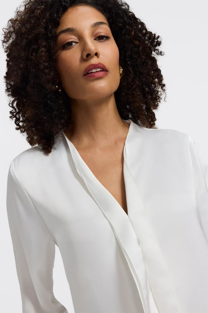 Rosalie Beyond Silk Long Sleeve Shirt - Image 14