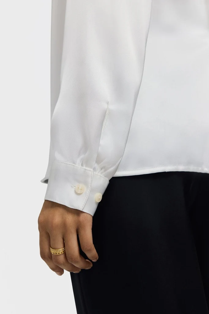 Rosalie Beyond Silk Long Sleeve Shirt - Image 15