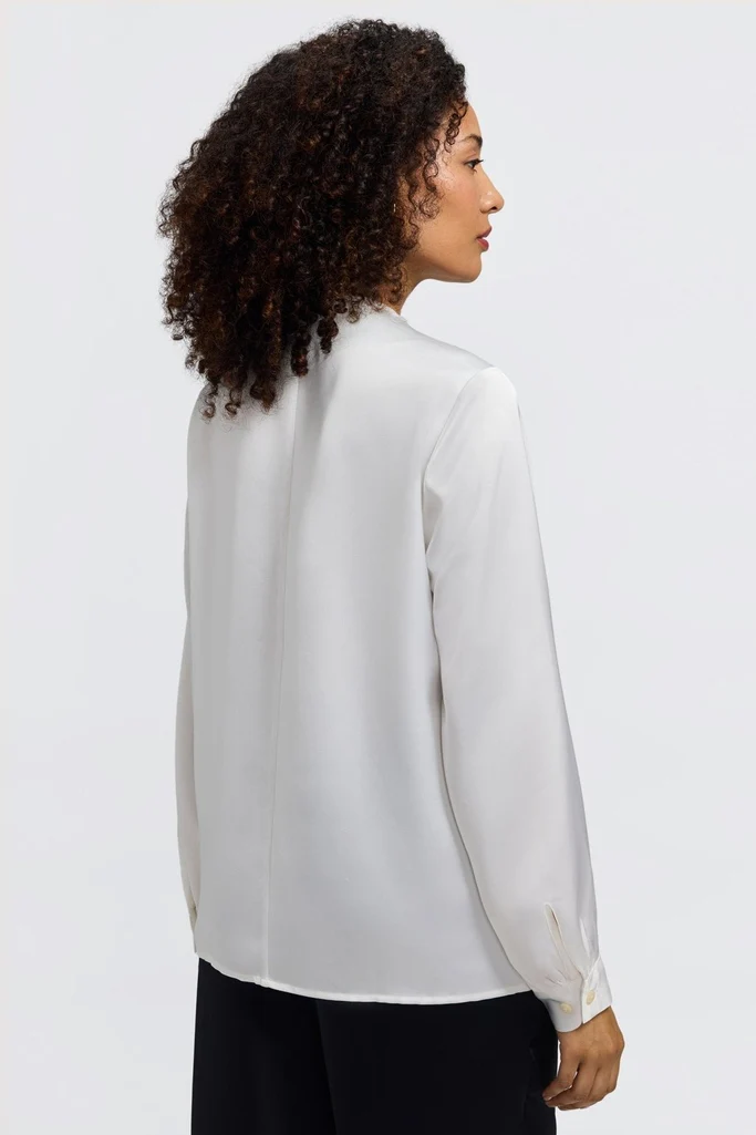 Rosalie Beyond Silk Long Sleeve Shirt - Image 16