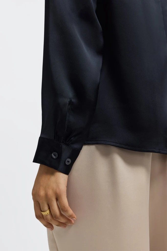 Rosalie Beyond Silk Long Sleeve Shirt - Image 3