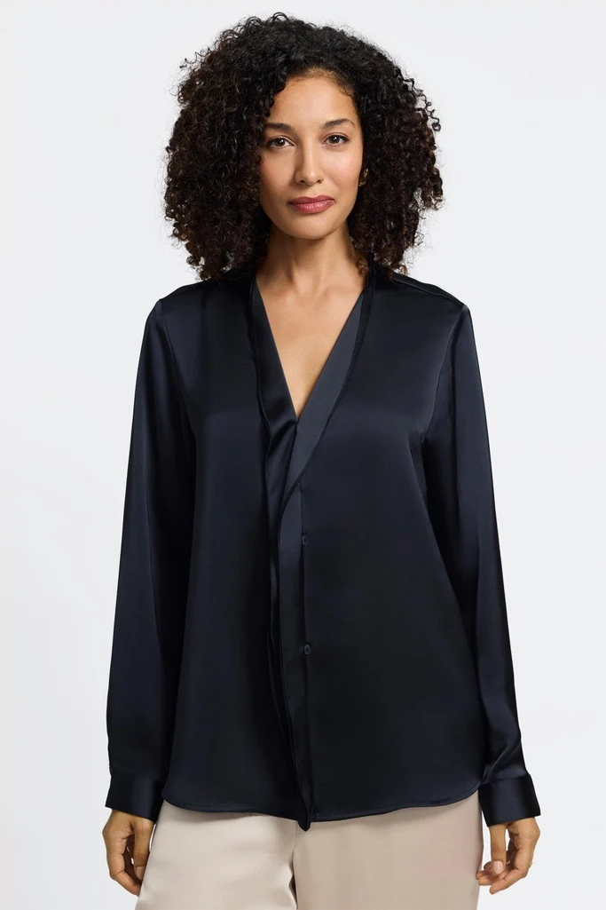 Rosalie Beyond Silk Long Sleeve Shirt - Image 4