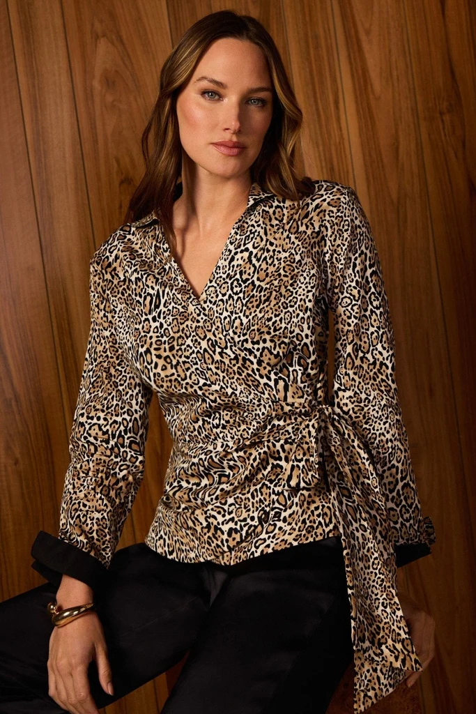 Salina Playful Animal Long Sleeve Shirt - Image 2
