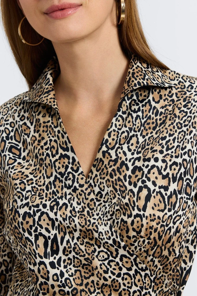 Salina Playful Animal Long Sleeve Shirt - Image 4