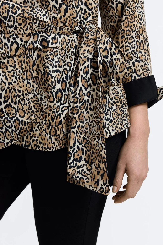 Salina Plus Playful Animal Long Sleeve Shirt - Image 3