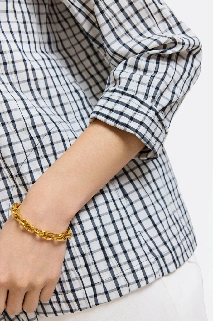 Sammy Crinkle 3/4 Sleeve Popover Shirt Jacket - Image 14
