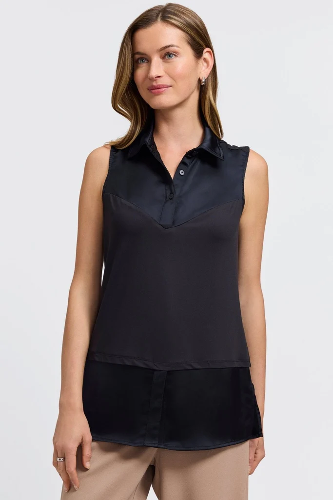 Sasha Beyond Silk Sleeveless Layering Tunic - Image 8