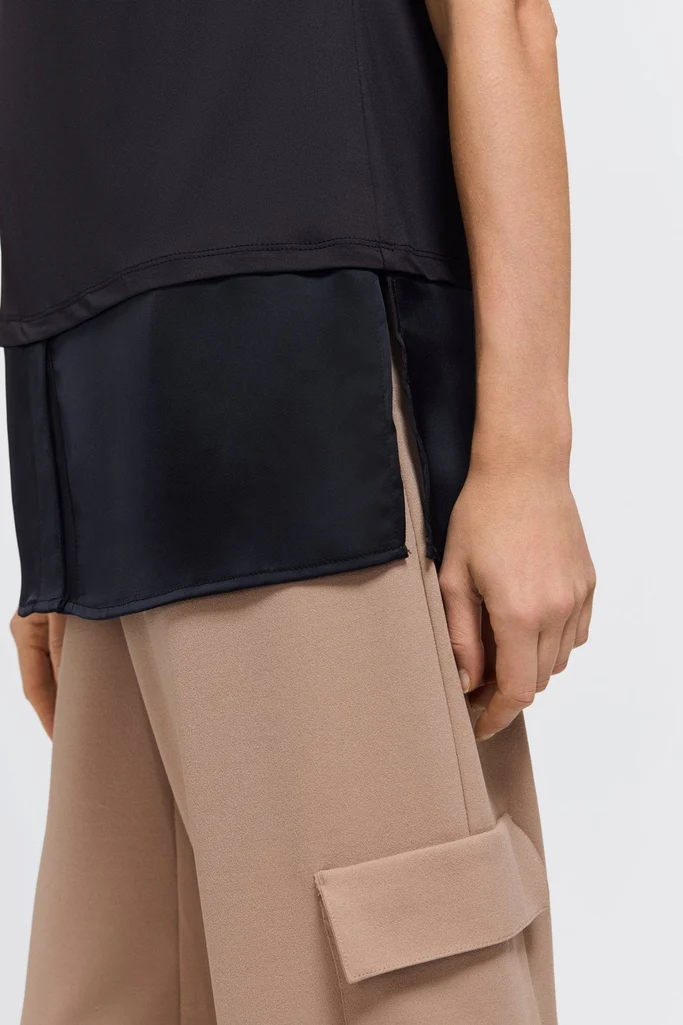 Sasha Plus Beyond Silk Sleeveless Layering Tunic - Image 8