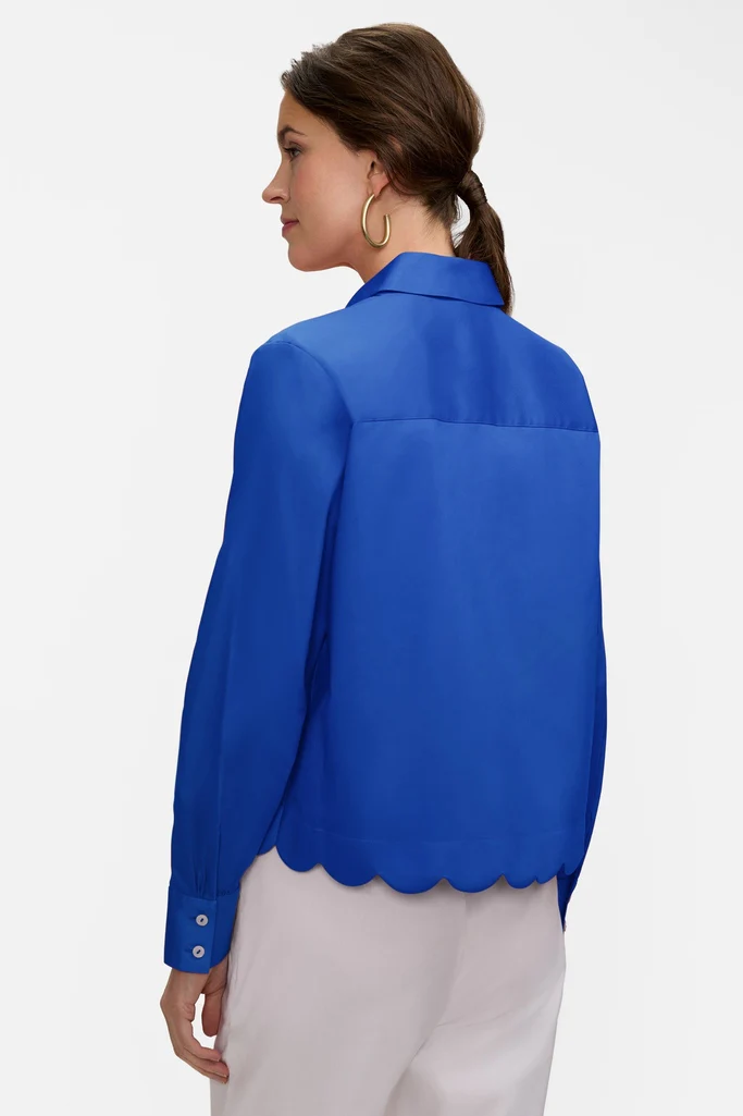 Scarlett Stretch Matte Sateen Long Sleeve Shirt - Image 17