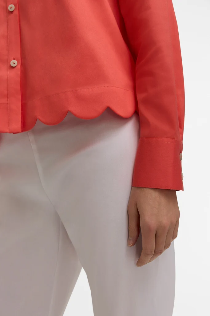 Scarlett Stretch Matte Sateen Long Sleeve Shirt - Image 22