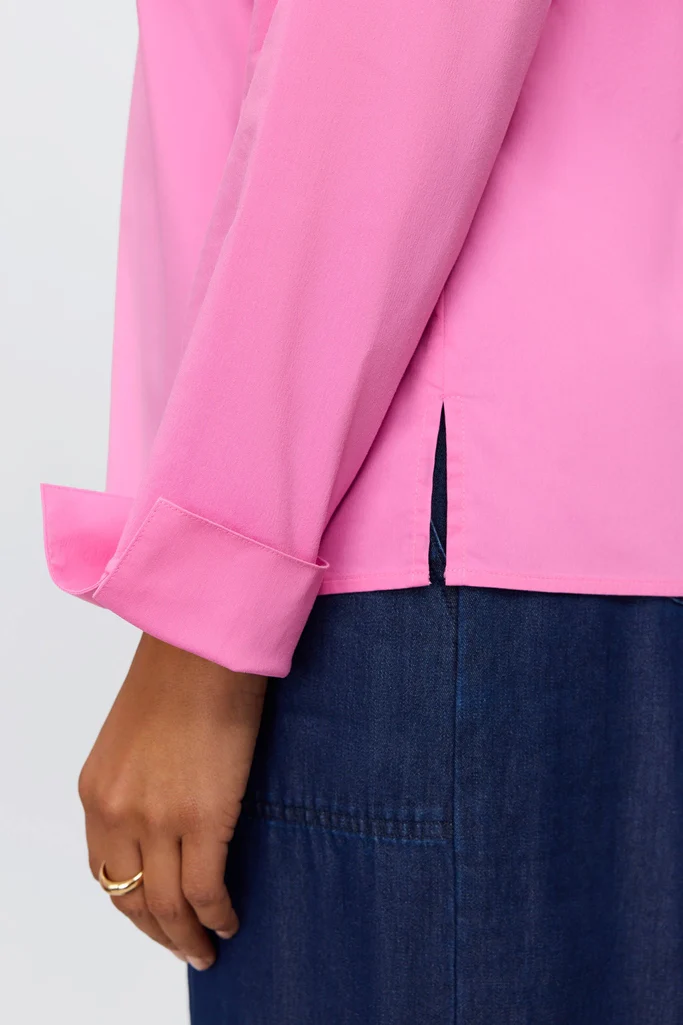Tammy No Iron Stretch Long Sleeve Popover Shirt - Image 15