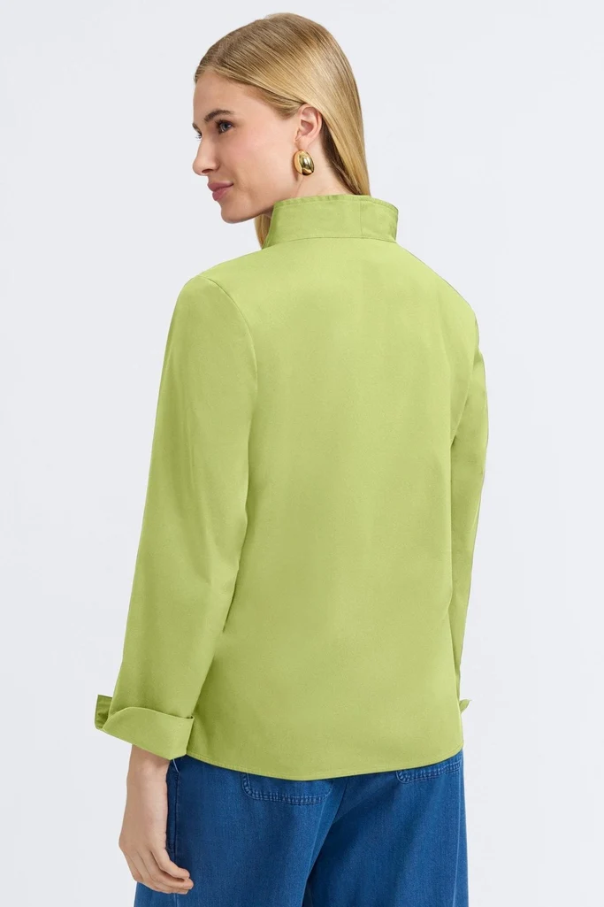 Tammy No Iron Stretch Long Sleeve Popover Shirt - Image 34