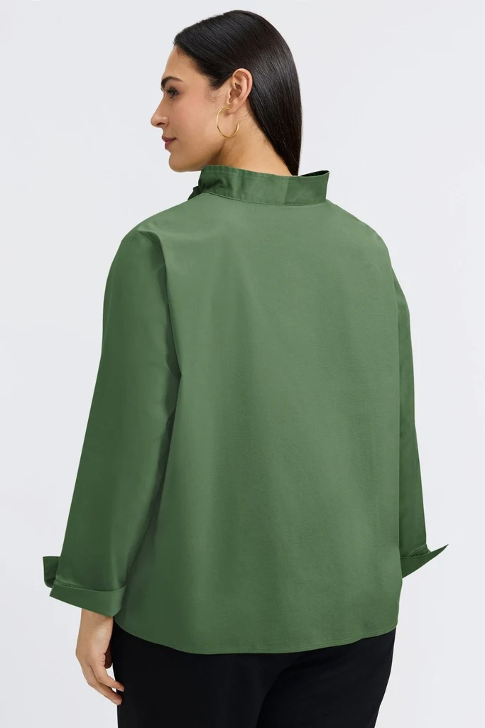 Tammy Plus No Iron Stretch Long Sleeve Popover Shirt - Image 24