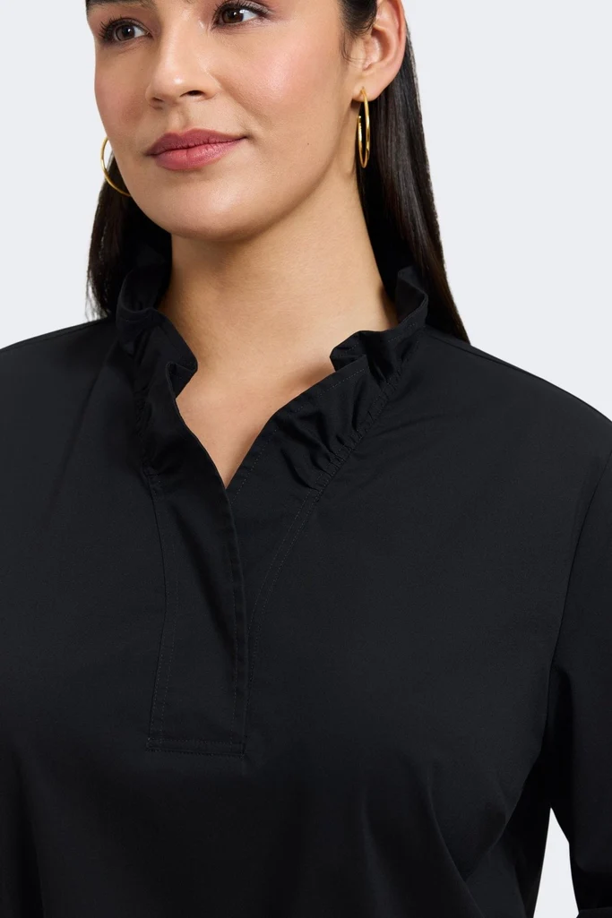 Tammy Plus No Iron Stretch Long Sleeve Popover Shirt - Image 34