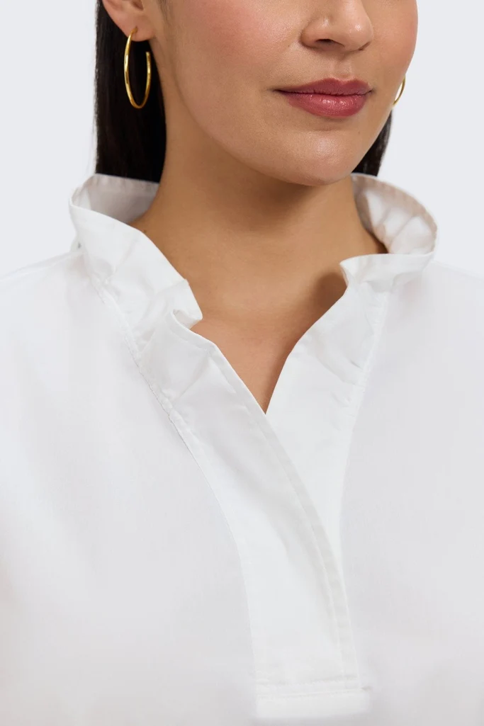 Tammy Plus No Iron Stretch Long Sleeve Popover Shirt - Image 38