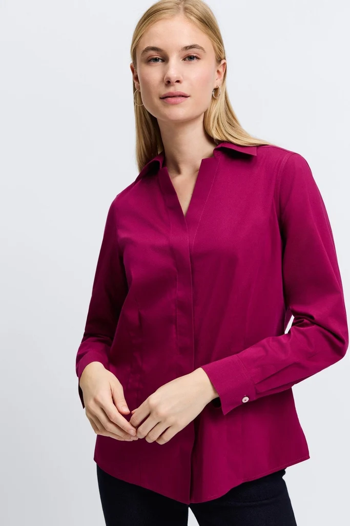 Taylor No Iron Stretch Long Sleeve Shirt - Image 12