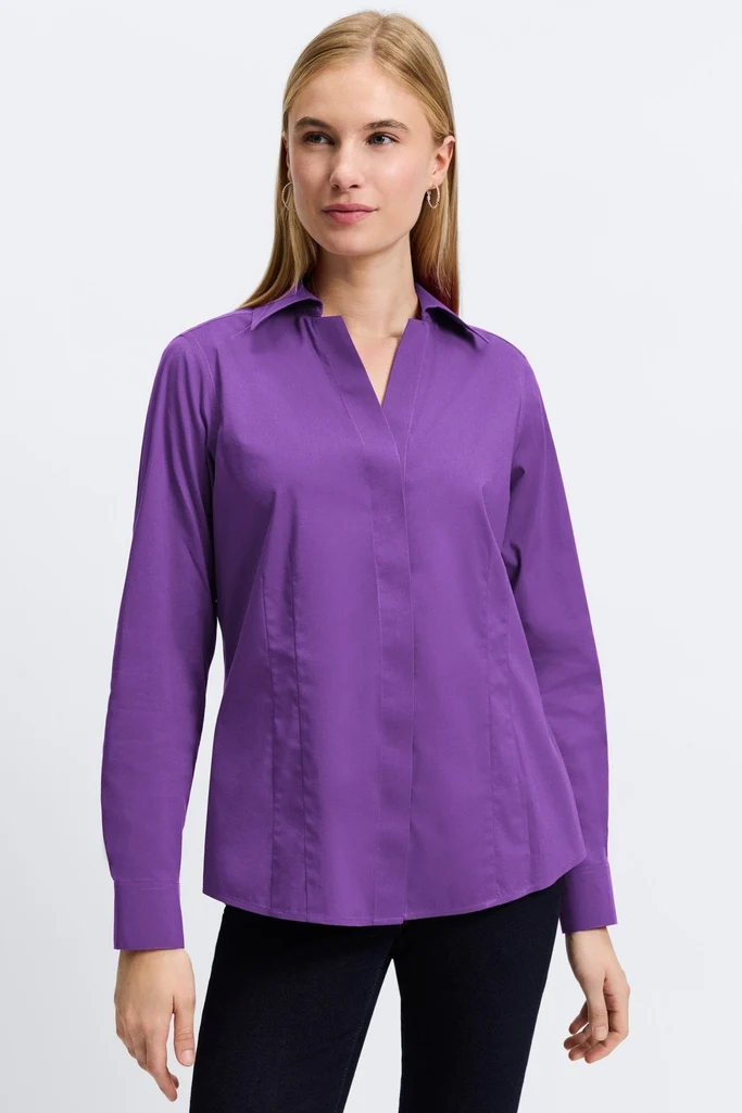 Taylor No Iron Stretch Long Sleeve Shirt - Image 14