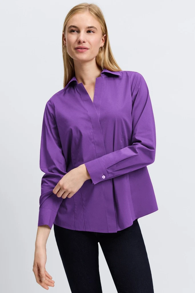 Taylor No Iron Stretch Long Sleeve Shirt - Image 15