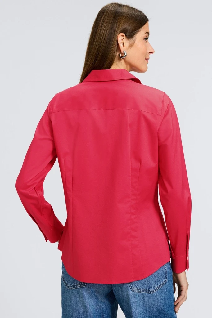 Taylor No Iron Stretch Long Sleeve Shirt - Image 25