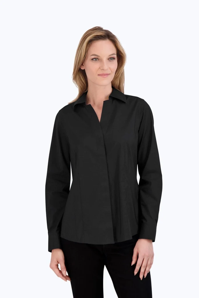 Taylor No Iron Stretch Long Sleeve Shirt - Image 26