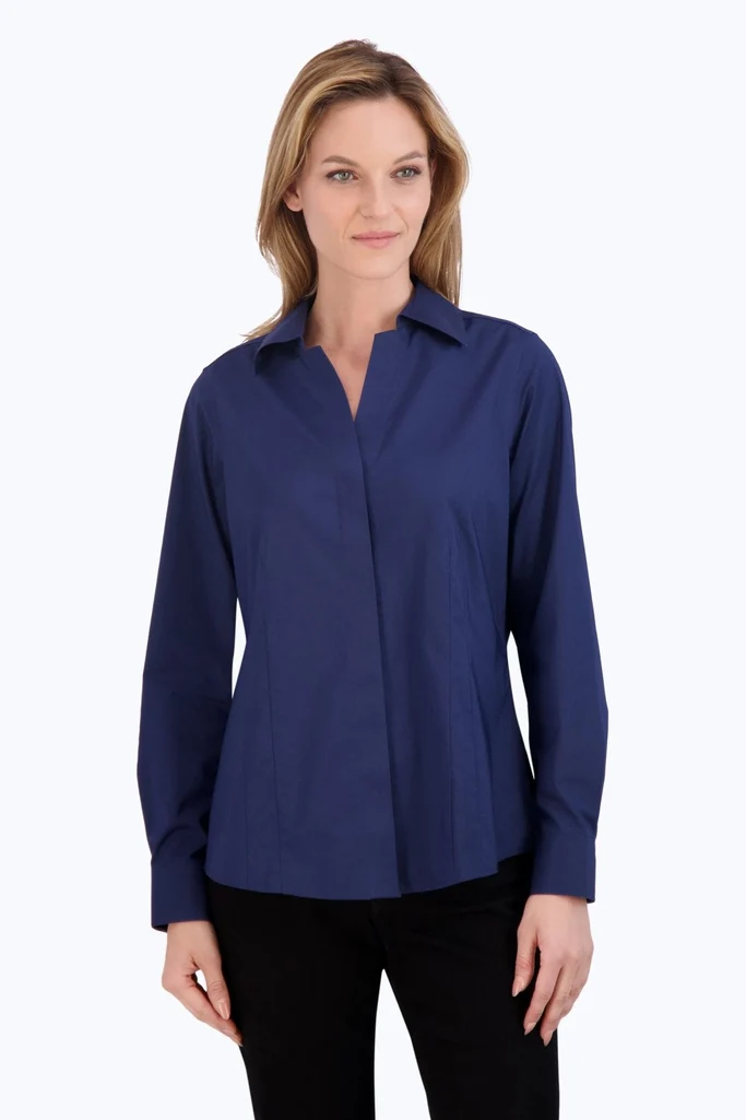 Taylor No Iron Stretch Long Sleeve Shirt - Image 28