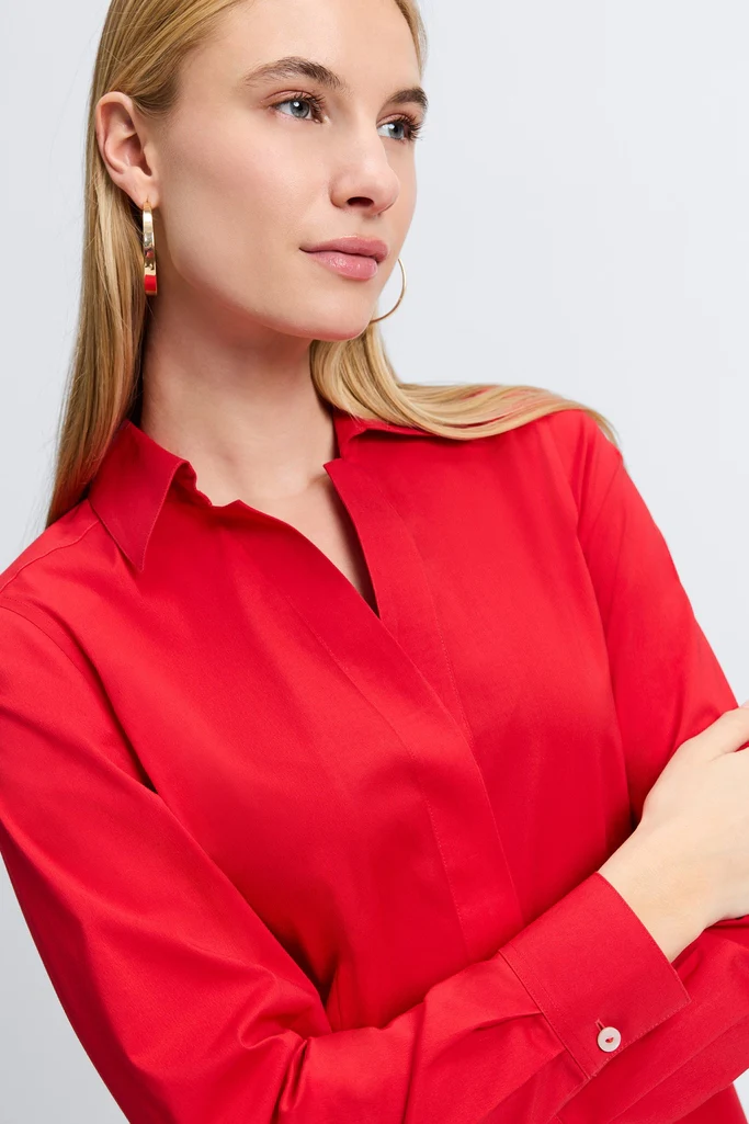 Taylor No Iron Stretch Long Sleeve Shirt - Image 6