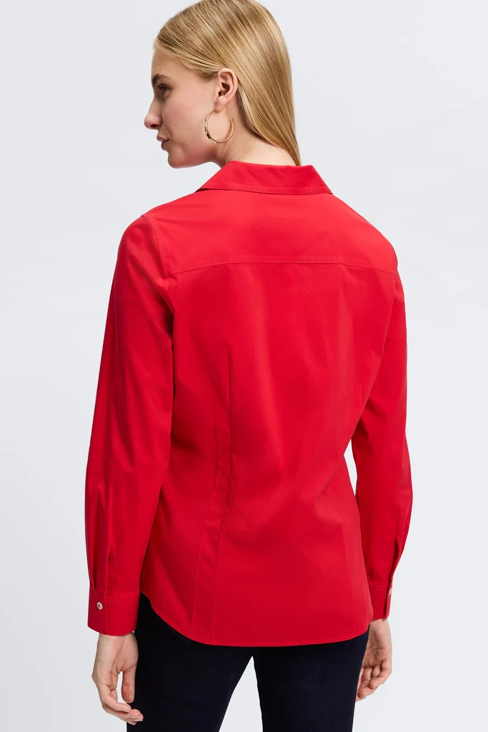 Taylor No Iron Stretch Long Sleeve Shirt - Image 8