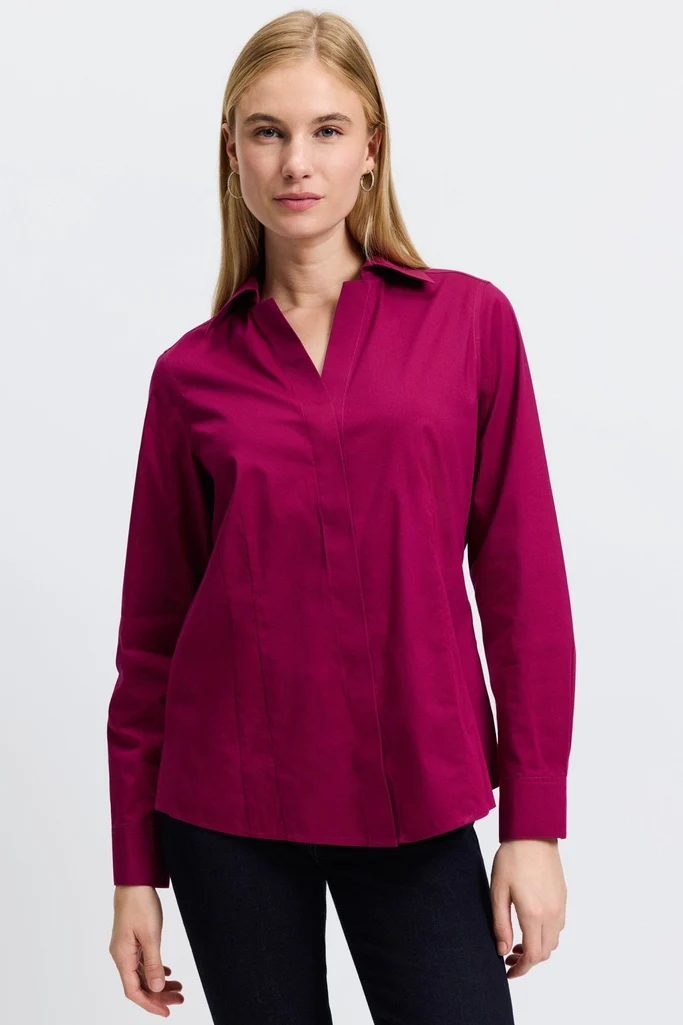 Taylor No Iron Stretch Long Sleeve Shirt - Image 9