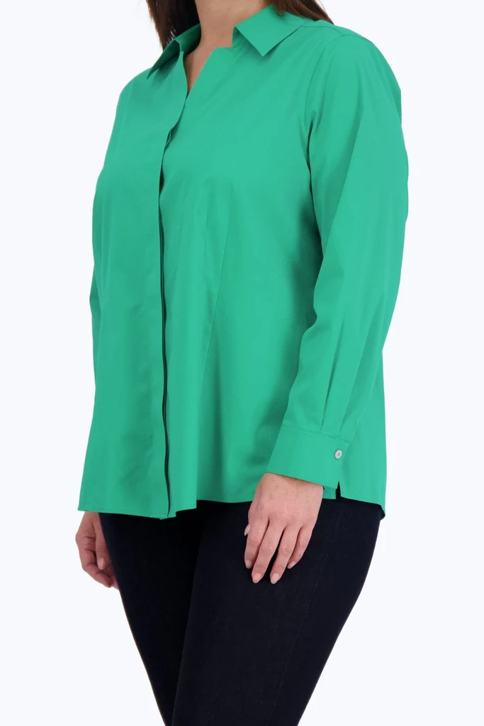 Taylor Plus No Iron Stretch Long Sleeve Shirt - Image 16
