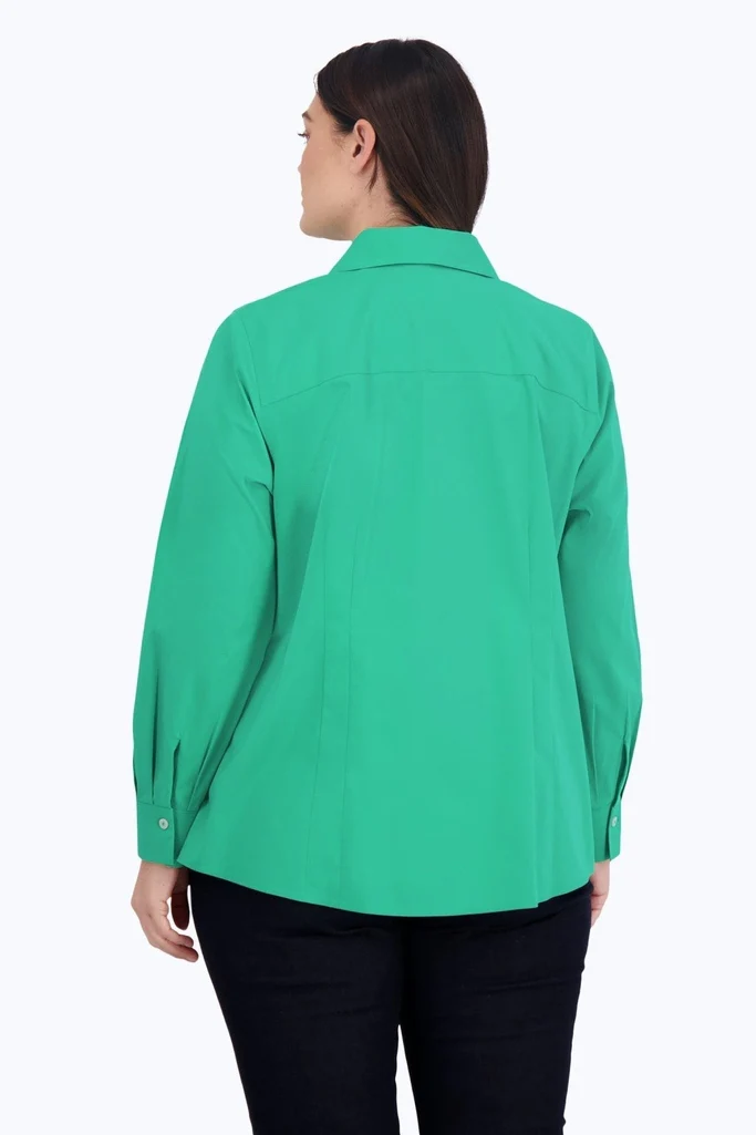 Taylor Plus No Iron Stretch Long Sleeve Shirt - Image 17