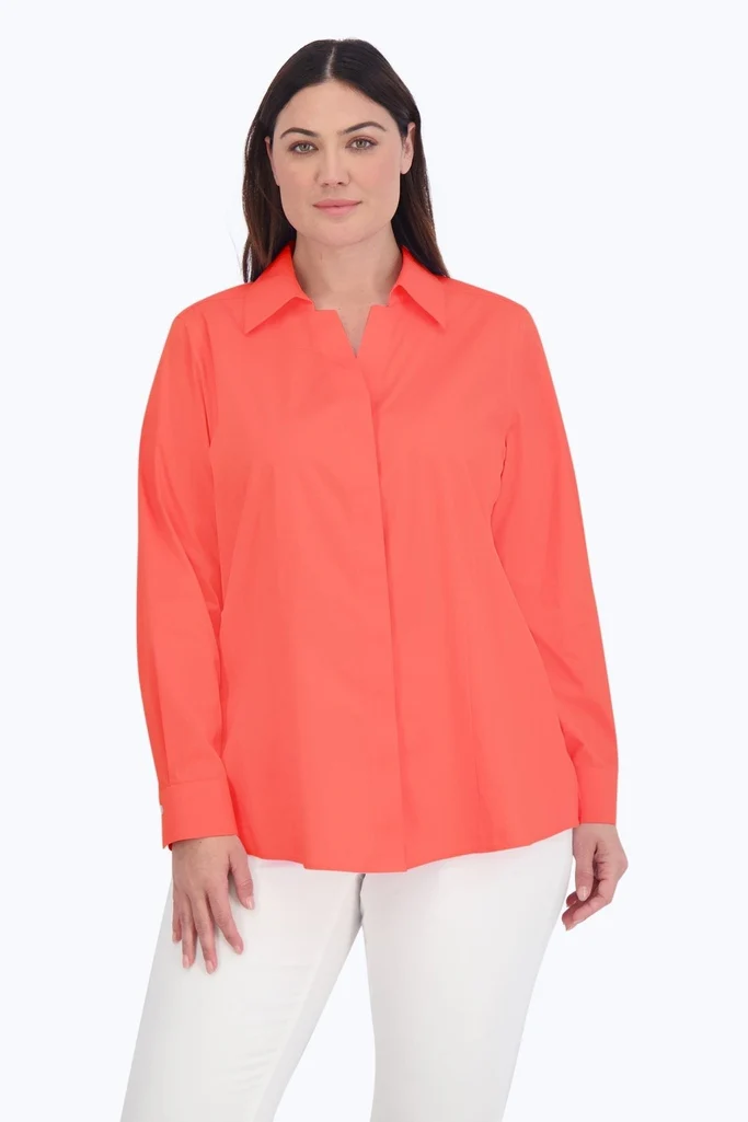 Taylor Plus No Iron Stretch Long Sleeve Shirt - Image 18