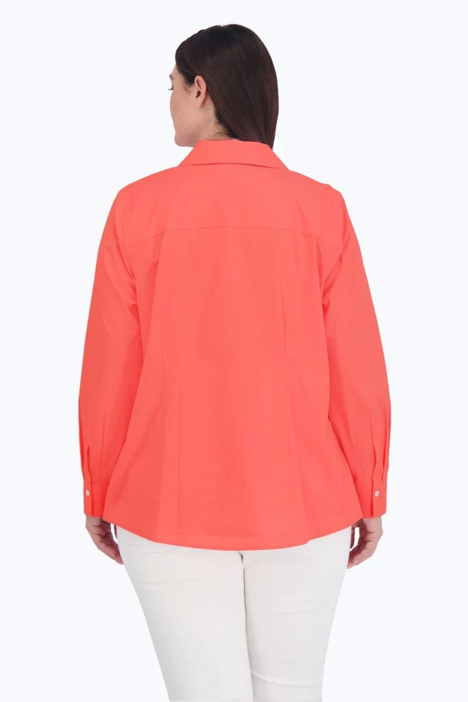 Taylor Plus No Iron Stretch Long Sleeve Shirt - Image 19