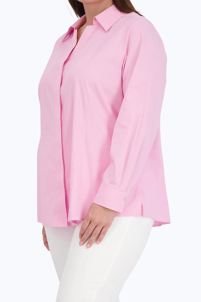 Taylor Plus No Iron Stretch Long Sleeve Shirt - Image 22
