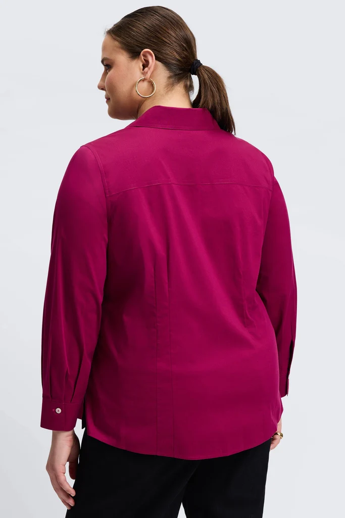 Taylor Plus No Iron Stretch Long Sleeve Shirt - Image 27