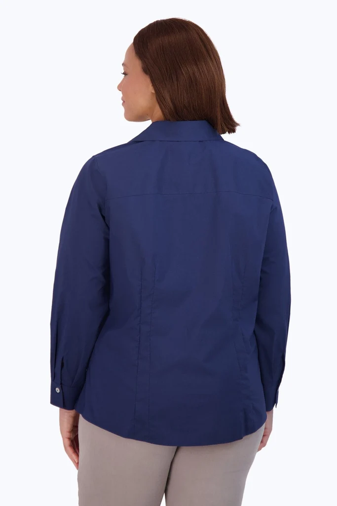 Taylor Plus No Iron Stretch Long Sleeve Shirt - Image 39