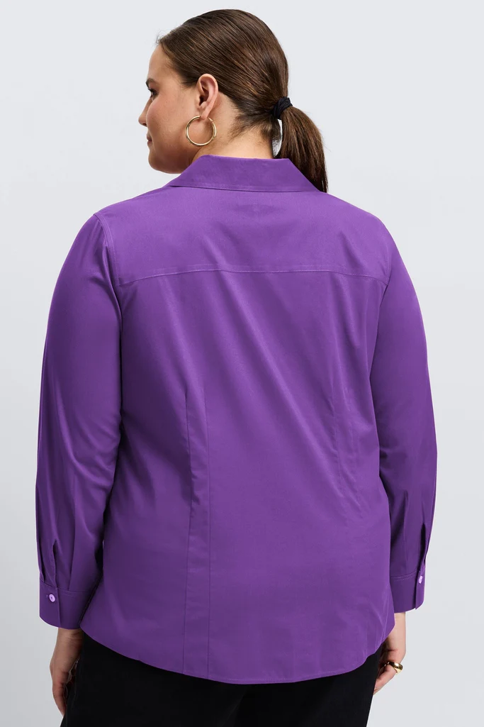 Taylor Plus No Iron Stretch Long Sleeve Shirt - Image 42