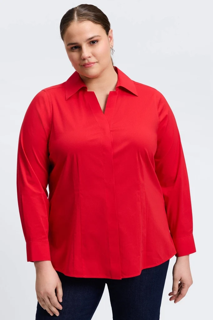 Taylor Plus No Iron Stretch Long Sleeve Shirt - Image 7