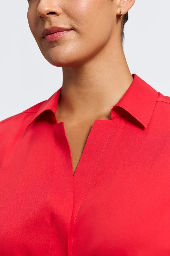 Taylor Plus No Iron Stretch Sleeveless Shirt - Image 6