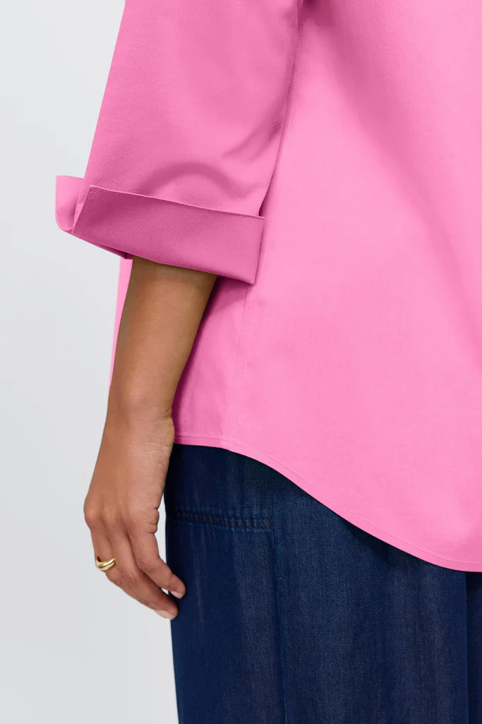Therese No Iron Stretch 3/4 Sleeve Popover Shirt - Image 12