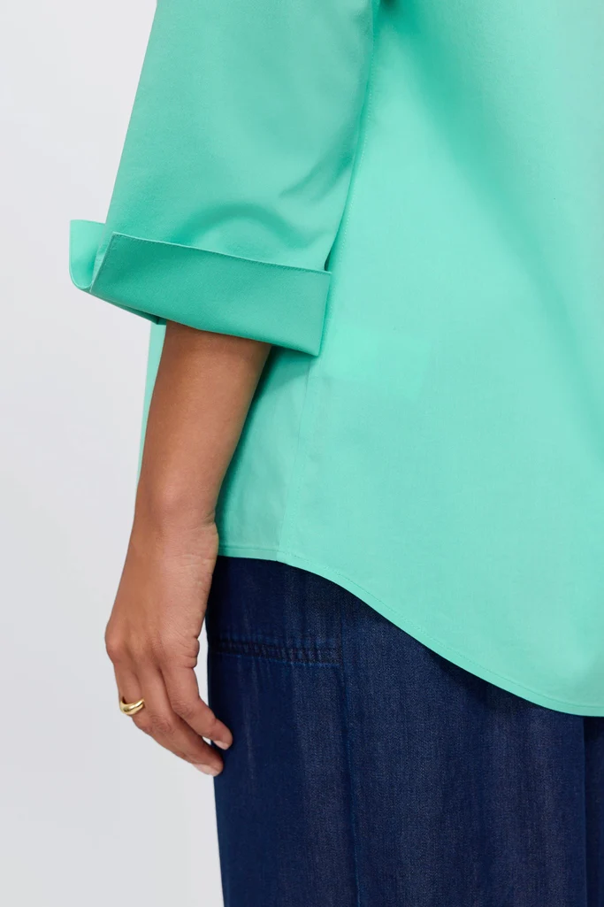 Therese No Iron Stretch 3/4 Sleeve Popover Shirt - Image 16