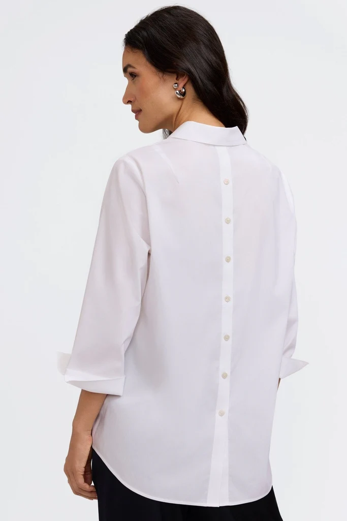 Therese No Iron Stretch 3/4 Sleeve Popover Shirt - Image 23